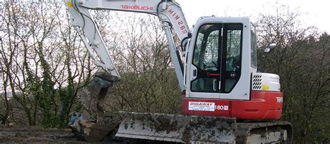 mini digger and driver hire south wales|mini excavator hire with operator.